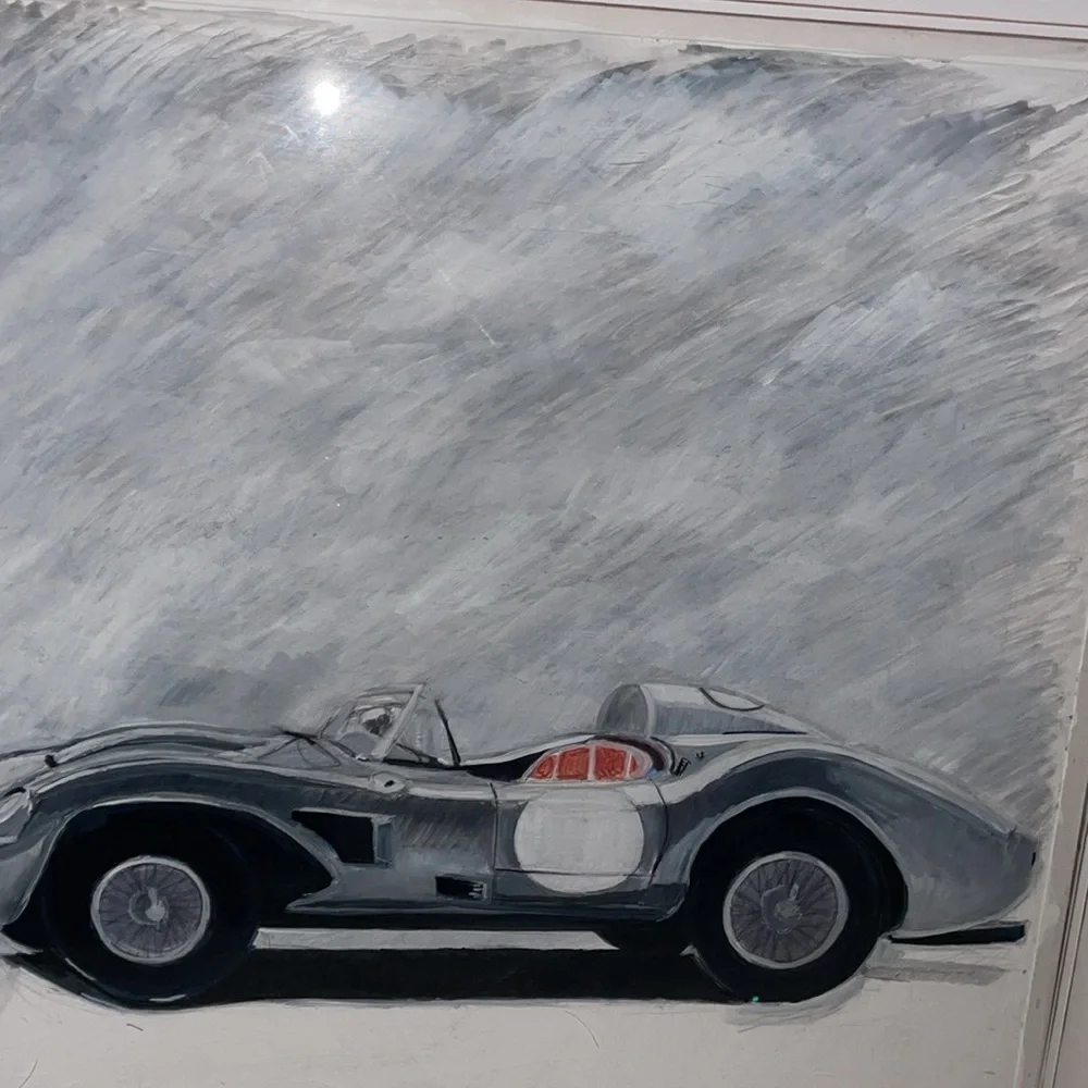 HANDCRAFTED Modern Black Dinnerware Set for Contemporary Dining photo print nwt